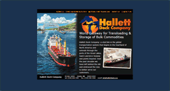 Desktop Screenshot of hallettdock.com